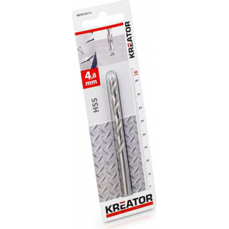 Kreator HSS urbis metālam 4.8x86mm Kreator