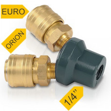 Powerplus Trīsdaļīgs savienotājs EURO, ORION - 1/4'' Powerplus