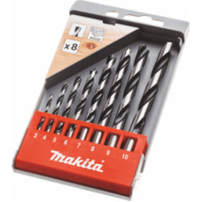 Makita Accessories 8 daļu koka urbju komplekts MAKITA D-57227