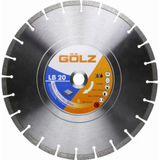 Golz Universāls dimanta disks GOLZ LB20 300x25,4 mm