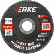 Verke Slīpējamais disks lapiņu 125mm G100 Standard V44164 VERKE