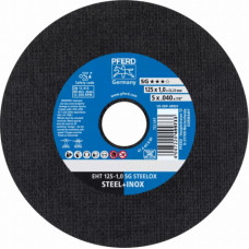 Pferd Tērauda, nerūsējošā tērauda griešanas disks PFERD EHT 125x1,0mm A60 R SG-INOX