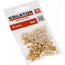 Kreator Kniedes misiņa 4mm (100gab.) caurumspiednim Kreator