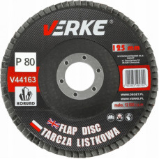 Verke Slīpējamais disks lapiņu 125mm G80 Standard V44163 VERKE