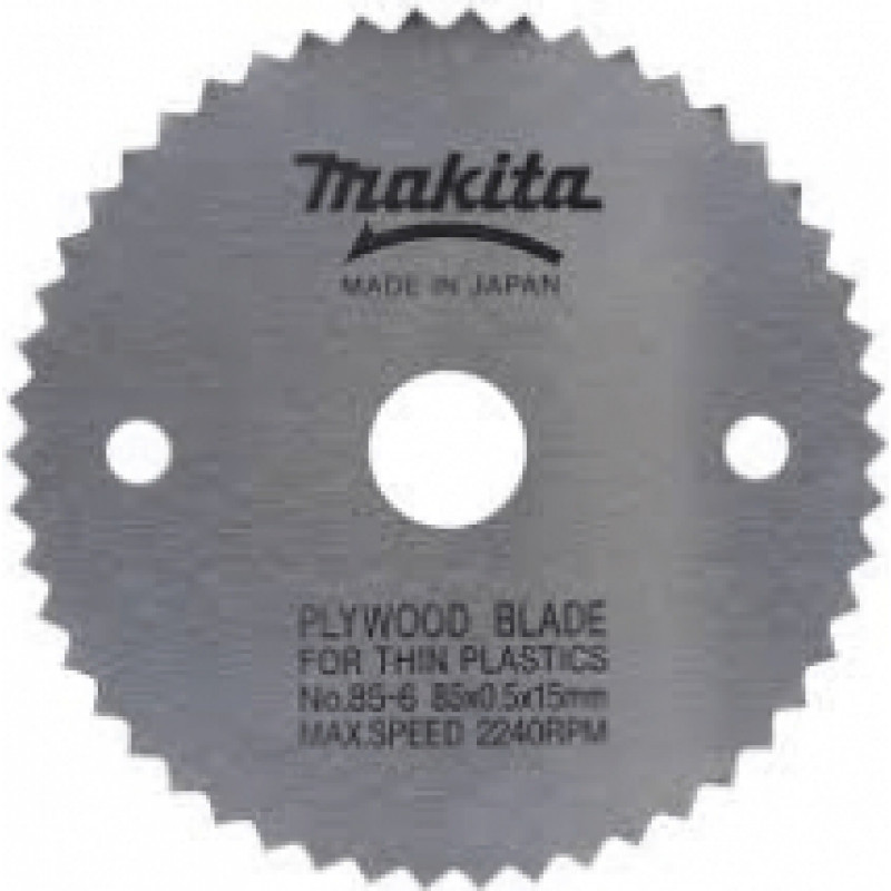 Makita Accessories Zāģripa plastmasai MAKITA 85x15x0,5mm 50T 4191DWD