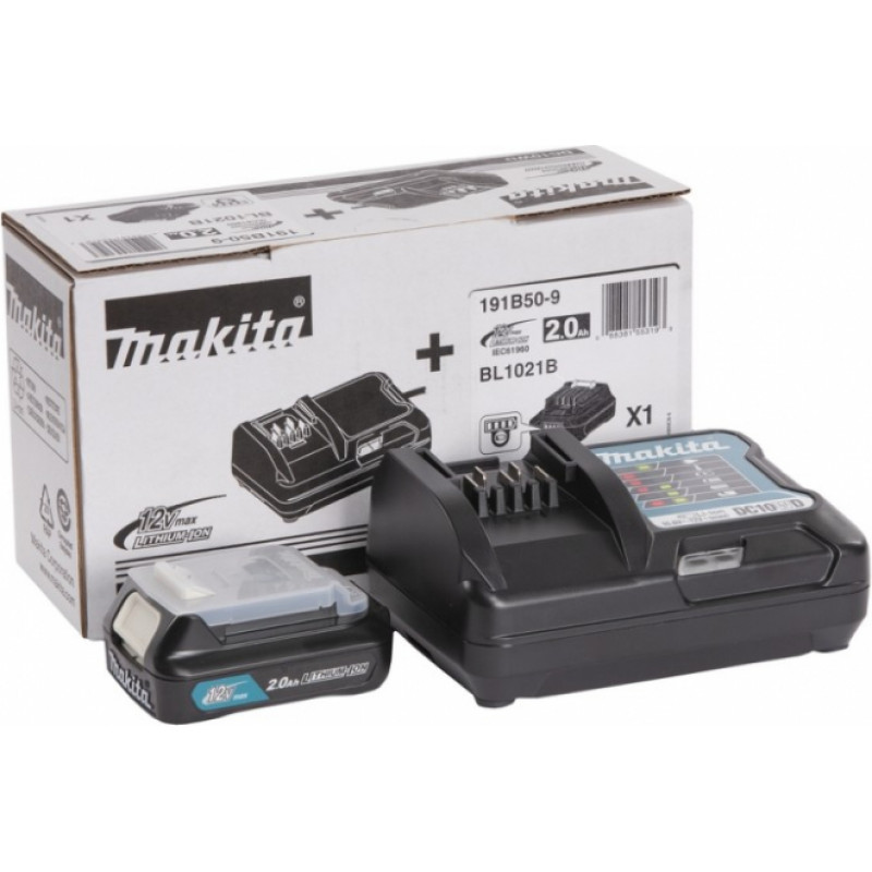 Makita Accessories Akumulatora un lādētāja komplekts MAKITA 191B50-9