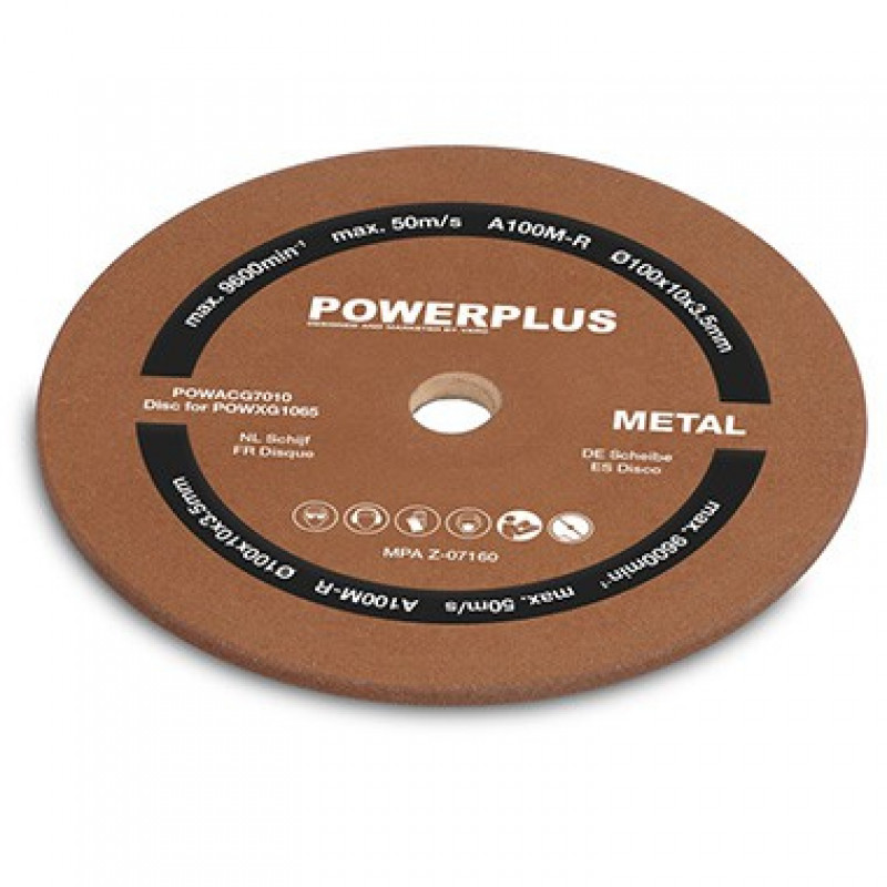 Powerplus Slīpdisks ķēdes asinātājam 100x10x3.5mm PowerPlus