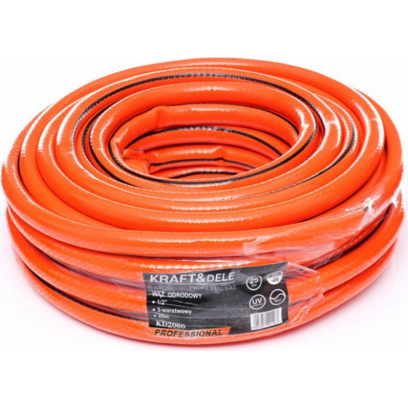 Kraftdele Šļūtene 3/4'' 50m, 4-slāņu KD2065 KRAFTDELE