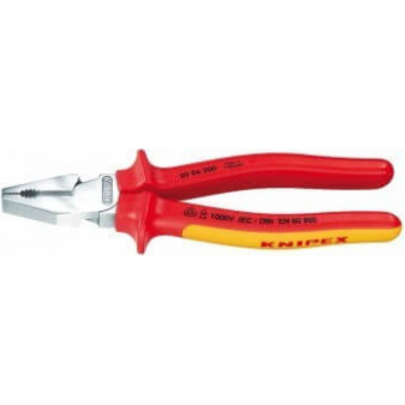 Knipex Kombinētas liela saspiešanas spēka knaibles KNIPEX 0206, 180 mm