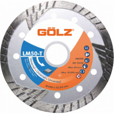 Golz Dimanta disks asfaltam GOLZ LM50T 230x22.2mm