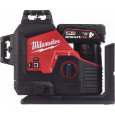 Milwaukee 3 plakņu lāzera nivelieris MILWAUKEE M12 3PL-401C