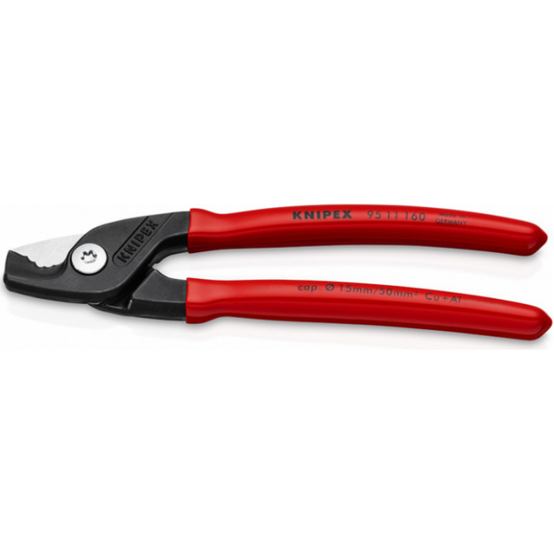 Knipex Kabeļa šķēres KNIPEX 9511160SB