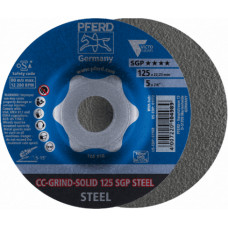 Pferd Slīpēšanas disks CC-Grind-Solid 125 SGP Steel Delta