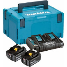 Makita Accessories Akumulatora un lādētāja komplekts MAKITA 197629-2 PowerPack 18V 5,0Ah