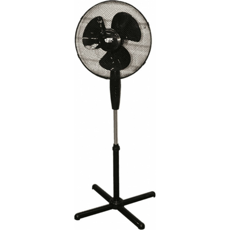 Besk Grīdas ventilators 40.64cm, 40W, 3 ātrumi, melns 9089224 BESK