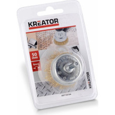 Kreator Koniskā birste uz ass 50mm, misņa sari  Kreator