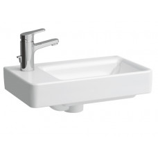 Laufen izlietne Pro S, 480x280 mm, maisītāja caurums kreisajā pusē, balta