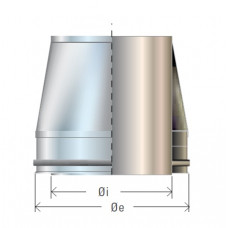 Cordivari Izol. dūmvada nobeigums/konuss, D150