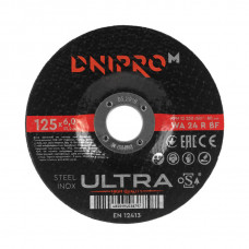 Dnipro-M Slīpdisks met., tēraudam 125x6.0x22.23mm Ultra DNIPRO-M