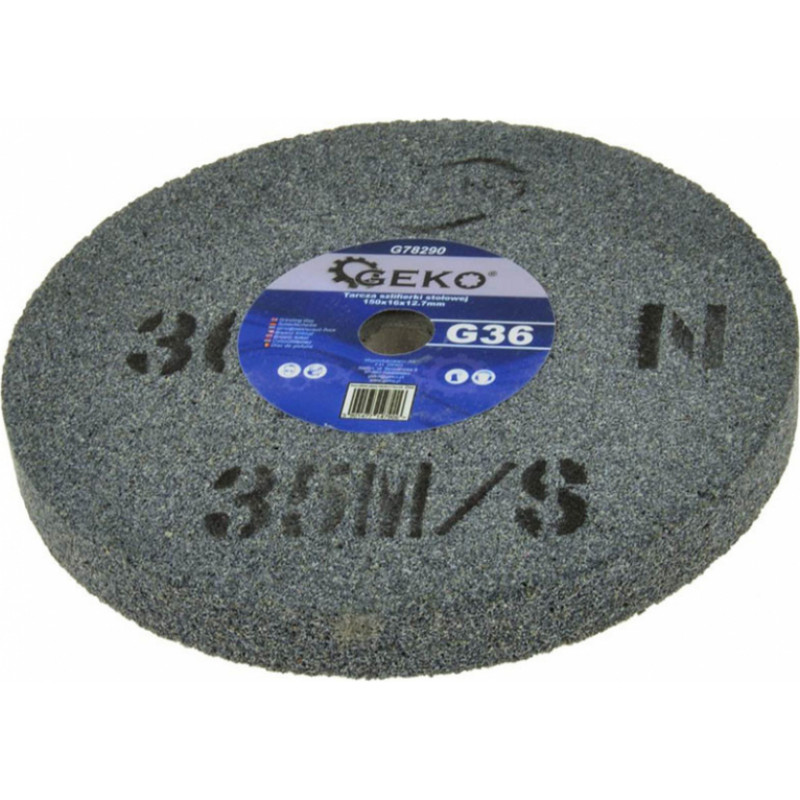 Geko Keramiskais slīpdisks 150x16x12.7mm, G36; G78290 GEKO