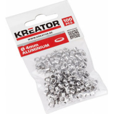 Kreator Kniedes alumīnija 4mm (100gab.) caurumspiednim Kreator