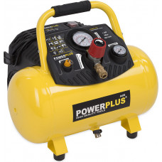 Powerplus Kompresors 1100W, 12L, 10bar, 180 l/min, bez eļļas Powerplus X