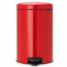 Brabantia atkritumu tvertne ar pedāli NewIcon, 3l, passion red