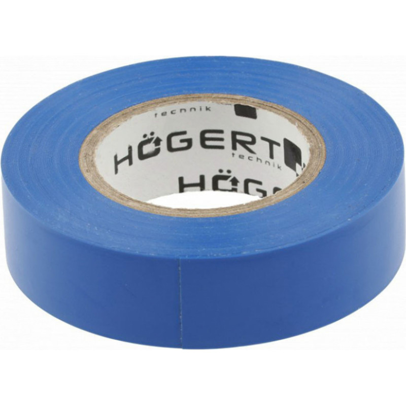 Hogert Izolācijas lente 19mm x 20m zila PVC HT1P283 HOGERT