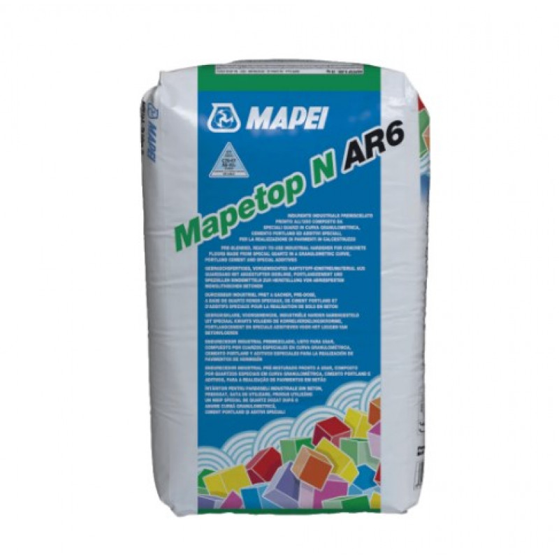 Mapei Mapetop N AR6 Virsmas cietinātājs betona grīdām pelēks 25 kg