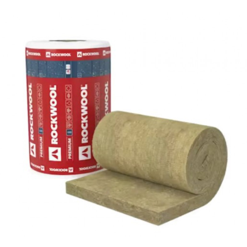 Rockwool Toprock Premium Paaugstināta blīvuma akmens vate ruļļos 100x1000x5000mm, palete 100m2