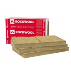 Rockwool Ventirock Super Īpaši cietas divu blīvumu pretvēja izolācijas akmens vates plāksnes 100x600x1000mm, palete 72m2