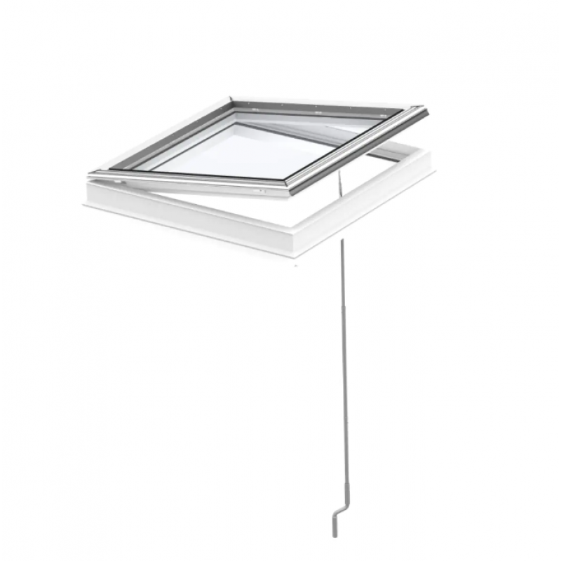 Velux Virsgaismas loga pamatne, ar manuālu vadību CVP 0073U, 100x100cm