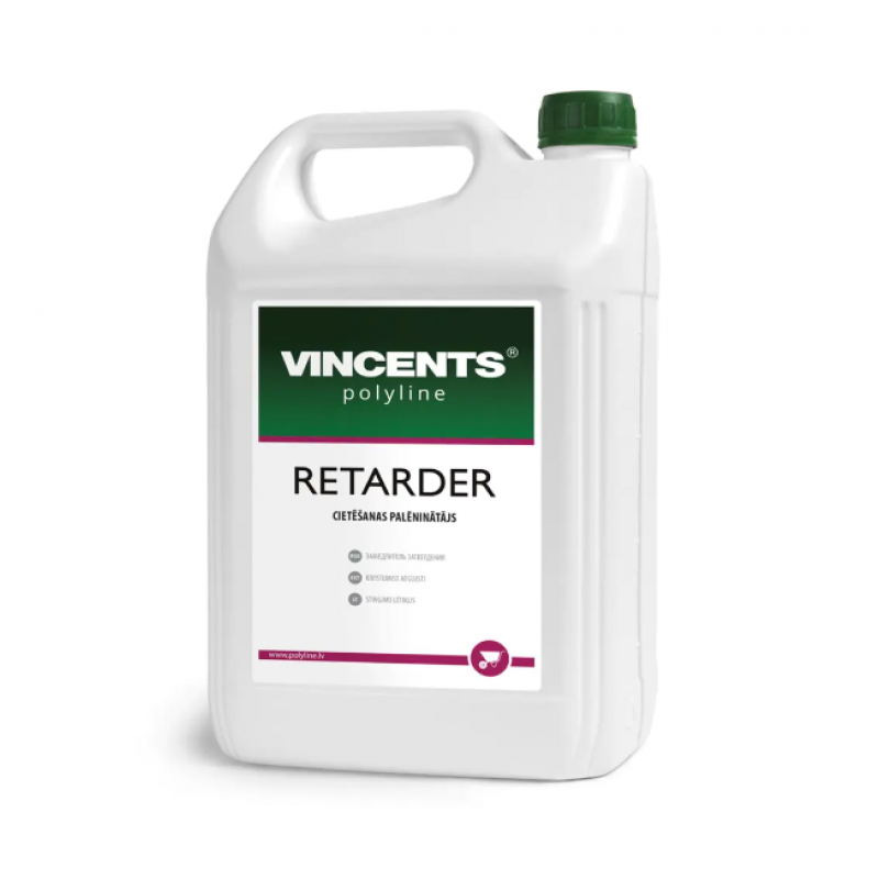 Vincents Polyline Retarder cietēšanas palēninātājs betonam, 10L